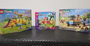 Menge 3 Lego Friends Schweinespielplatz, Katzenspielplatz, Mobile Bäckerei 42640 42606 - Bild 1 von 10
