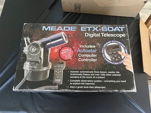 Meade ETX-60 AT Refractor Telescope in box with controller - Picture 1 of 3