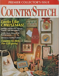 Country Stitch - CROSS STITCH MAGAZINE - Looks Like Christmas! Premier Issue - Picture 1 of 2