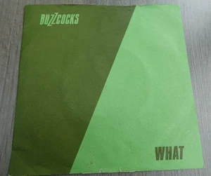 Buzzcocks WHAT DO I GET / OH SHIT 1978 UK 7" P/S PLAYS MINT HEAR - Picture 1 of 13