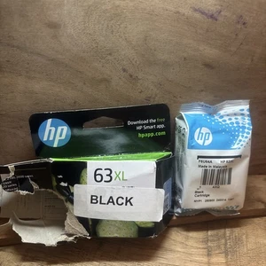 HP 63XL Czarny wkład atramentowy Exp 3/2026 Nowy - Zdjęcie 1 z 3