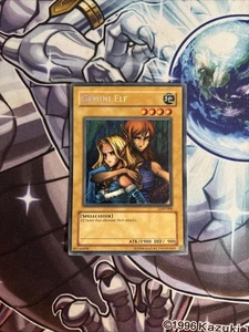 (SRH) Yu-Gi-Oh! Gemini Elf LON-000 Secret Rare Unlimited Edition VLP - Picture 1 of 14