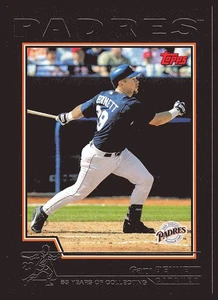 Gary Bennett San Diego Padres 2004 Topps Negro #248 SN/53 - Imagen 1 de 2