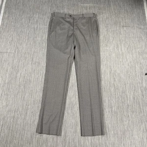 Brooks Brothers Pants Men 36 Reda Wool Regent Fit Houndstooth BrooksFlex Trouser - Picture 1 of 10
