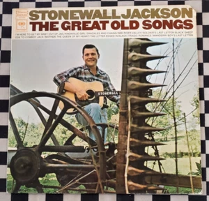 The Great Old Songs LP by Stonewall Jackson vinyl 1968 VG+ CS9708 Columbia - Picture 1 of 4