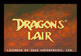 Dragon's Lair - Sega Cd Game