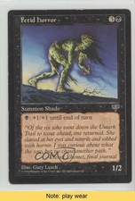 1996 Magic: The Gathering - Mirage Fetid Horror READ 1i3