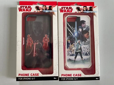 Lote Thinkgeek de 2 capas de telefone Star Wars para iPhone 6/7 - Nova - Imagem 1 de 4