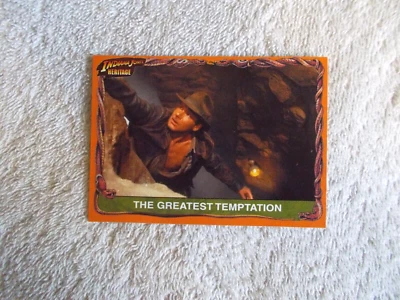 Topps Heritage 2008: Indiana Jones "GREATEST TEMPTATION" #80 Trading Card - Image 1 of 2