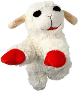 Lamb Chop Dog Plush Squeak Toys for Dog and Pet Lamp Chop Large Toy for Pet 6" - Picture 1 of 3