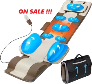 Full Body Massage Mat, 3D Body Stretching White+Heat- ON SALE NOW !!!! - Picture 1 of 7