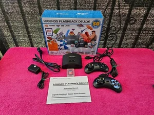 Legends Flashback Deluxe Special Edition Console 50 Built-In Games Complete Set - Picture 1 of 10