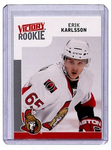 2009-10 Upper Deck Victory Update Erik Karlsson Rookie Ottawa Senators #321