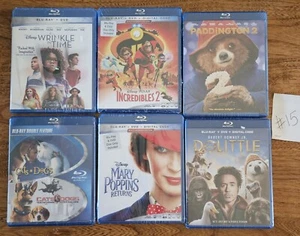 Blu-Ray Lot #15 Has  7 New Blu-Ray Movies Adventure/Imagination/Animal~Rated PG - Imagen 1 de 7