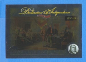 2006 Topps Chrome Declaration of Independence #ER Edward Rutledge