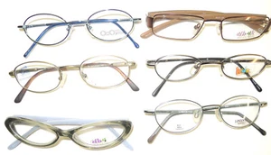6 PAIR NEW KIDS EYEGLASSES EDDIE BAUER,EUROPA,ERIN'S WORLD,LONDON FOG,PLUS 2 - Picture 1 of 1