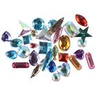 Acrylic Sewing Gems Mixed Shapes Rhinestones 700 Pieces Sew on  Decorations