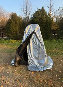 Neue tragbare Dunkelkammer Großformat Kamera Film Umkleidezelt LED Licht Außenbereich - Bild 1 von 6