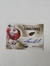 2020-21 Upper Deck SP Darren Helm Authentic Signature Autograph As-DH H32