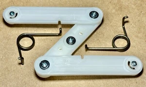 MamaRoo Seat Recline Linkage Arms, Springs & Slide Lock Switch Replacement Parts - Picture 1 of 2