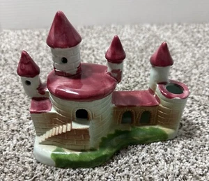 vintage AQUARIUM CASTLE Bubbler ceramic 7” X 6” See Pictures For Condition - Picture 1 of 10