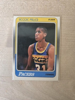 Fleer 1988-89 - Reggie Miller #57 (RC) Foto 1 de 2
