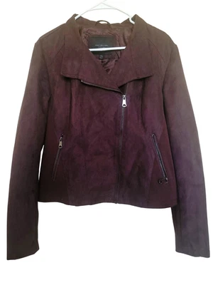 Marc New York Andrew Marc Asymmetrical Women's Dark Brown Moto Jacket - Size XXL - Image 1 of 4
