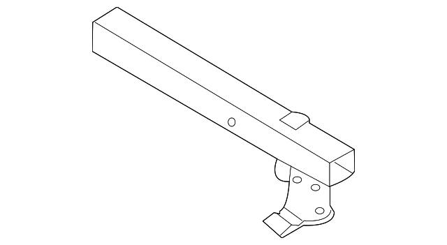 Original Nissan Frontier 2001-2004 - Refuerzo de cubierta de parachoques 62030-9Z410 Foto 1 de 2