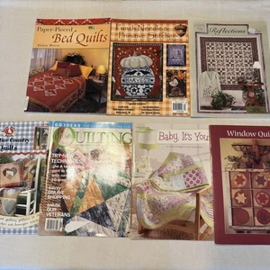 Lot Of  Quilting Books Patterns - McCall's - Leisure Arts - Gooseberry Patch ETC - Picture 1 of 8