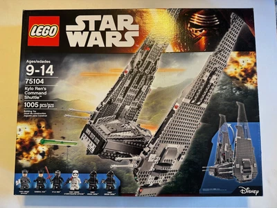 LEGO Star Wars: Kylo Ren's Command Shuttle 75104 (New | Sealed | Retired) - Image 1 of 2