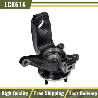 Conjunto completo de cojinete de cubo de rueda y nudillo de dirección derecho para Ford Focus 06-11 Foto 1 de 4