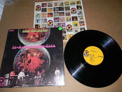 Iron Butterfly In A Gadda Da Vida Vinyl Record Album LP ATCO SD 33-250 1968 VG - Image 1 of 4
