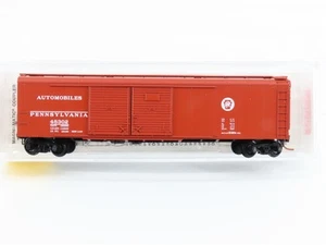N Micro-Trains Line MTL 79010 PRR Pennsylvania Automobiles 50' Box Car #48302 - Picture 1 of 7