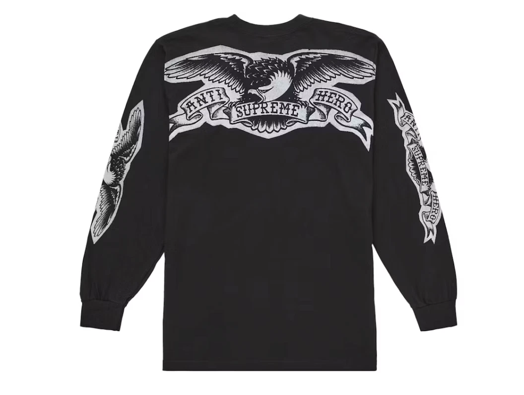 Supreme Long Sleeve Black Shirts for Men for sale | eBay