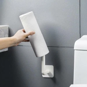 Porta rotolo da cucina appendiabiti asciugamani WC sotto armadio porta carta ❁ - Foto 1 di 12