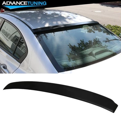 Fits 06-15 Honda Civic Sedan 4-Door Rear Windshield Visor Spoiler Top Wing ABS Foto 1 de 4