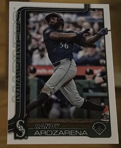 Randy Arozarena Seattle Mariners 2025 Topps Baseball Series 1 #111 - Picture 1 of 2