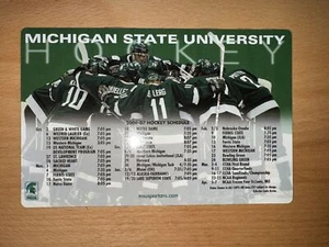 2006-07 MICHIGAN STATE SPARTANS HOCKEY SPIELPLAN MAGNET - Bild 1 von 1