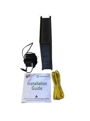 Centurylink Modem ZyXel C1100Z DSL Wireless WiFi Router w/Power Cord DSL Cable - Image 1 of 4