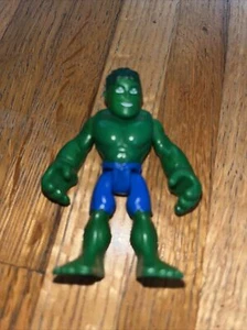 Figura de acción 2010 Marvel Superhero Squad The Incredible Hulk pantalones azules - Imagen 1 de 2