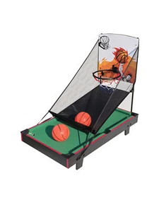 Mesa Multijuego 36", 2 en 1 Combo Juego Baloncesto Billar Juegos Padres-Niños - Imagen 1 de 10