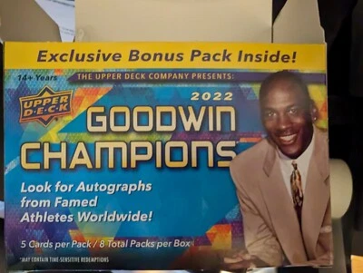 2022 Upper Deck Goodwin Champions Base Turquoise Playing Cards - Image 1 of 4