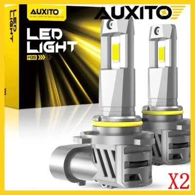 9005 Kit de bombillas blancas súper brillantes de faros LED 6500K 30000LM haz alto/bajo NUEVO Foto 1 de 4