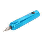 (Skyblue)Wireless Tattoo Pen Adjustable Liner Shader 1900mAh Battery DOB