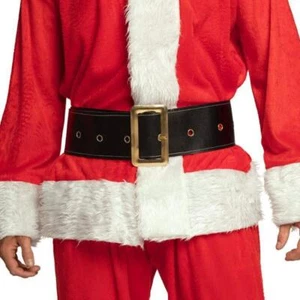 Boland Santa Claus Belt Adult Father Christmas Fancy Dress Costume Accessory - Picture 1 of 2