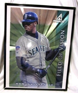 Ken Griffey Jr 1998 Pinnacle UnCut Dufex Parallel 19"x13.5" Framed Card-New!  - Picture 1 of 1