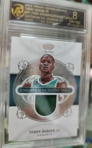 TERRY ROZIER III 2022-23 Panini Crown Royale Game Used Jersey NBA card (RPA-8) - Picture 1 of 2