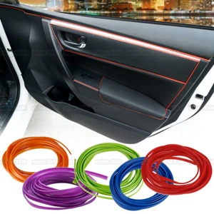 5M Car Interior Door Gap Panel Edge Line Molding Trim Strip Insert Accessories - Picture 1 of 19