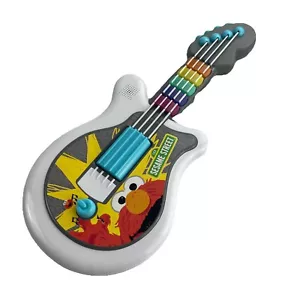 Sesame Street Elmo Guitar Musical Instrument Electronic Toy Hasbro Lights Up! - Picture 1 of 7