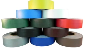 Gaffers Tape Premium Grade,3/4X 60YD (LOW GLOSS FINISH) RED 1 ROLL - Picture 1 of 1